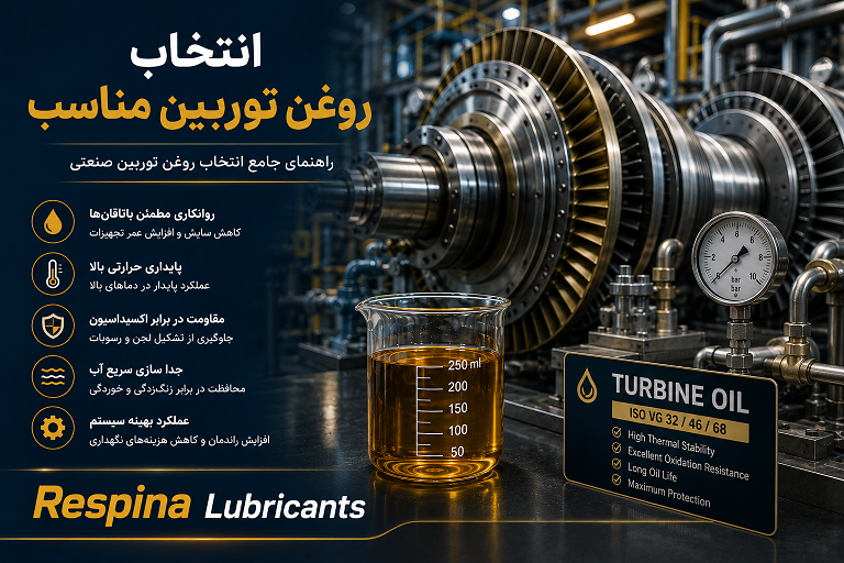 انتخاب روغن توربین مناسب