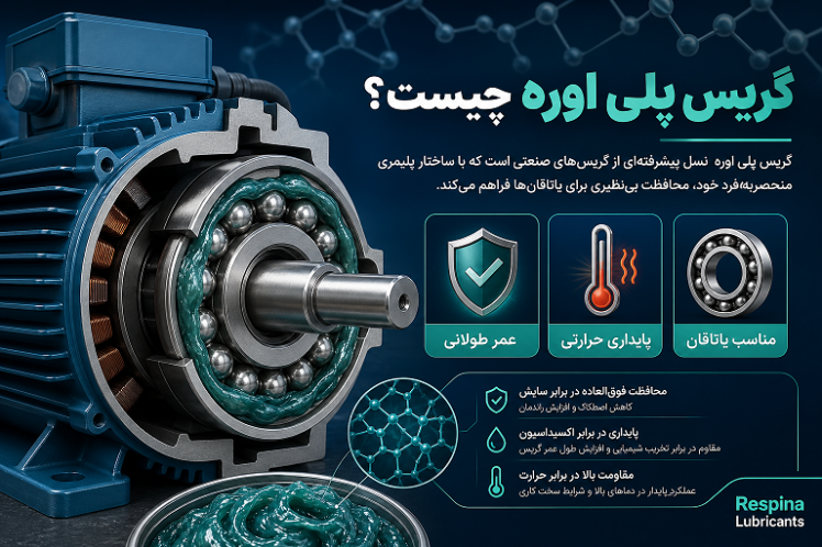 آشنایی با گریس پلی‌اوره؛ ویژگی‌ها و کاربردها